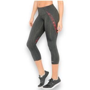 Lorna Jane LJ Black Premium Capri Length Leggings XS EUC